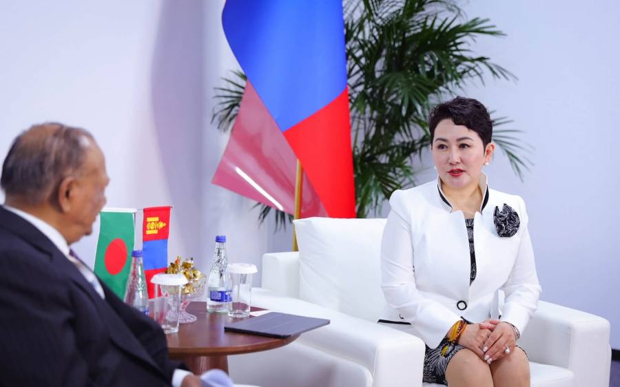 Бангладеш сайд Абдул Авал Минтотой уулзлаа